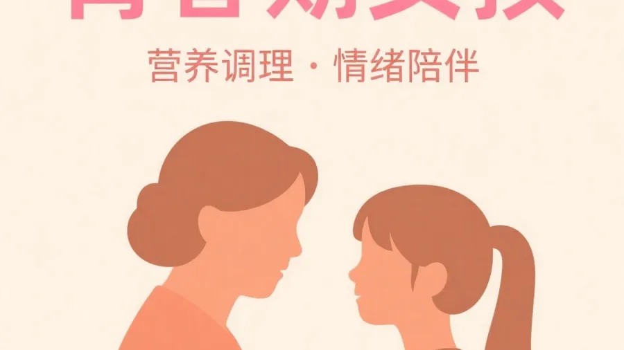 营养知识｜8-16岁女孩"情绪过山车"？调理好身体内环境，才是最好的陪伴